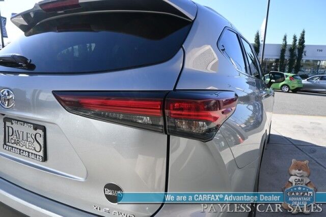 2024 Toyota Highlander XLE / AWD / Power & Heated Leather Seats / Sunroof / Adaptive Cruise / Lane Departure & Blind Spot / Rear Captain Chairs / 3rd Row / Apple CarPlay & Android Auto / Back Up Camera / Keyless Entry & Start / 1-Owner Anchorage AK