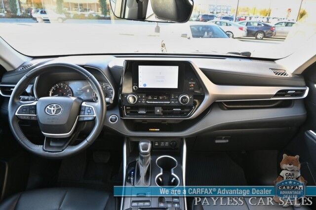2024 Toyota Highlander XLE / AWD / Power & Heated Leather Seats / Sunroof / Adaptive Cruise / Lane Departure & Blind Spot / Rear Captain Chairs / 3rd Row / Apple CarPlay & Android Auto / Back Up Camera / Keyless Entry & Start / 1-Owner Anchorage AK