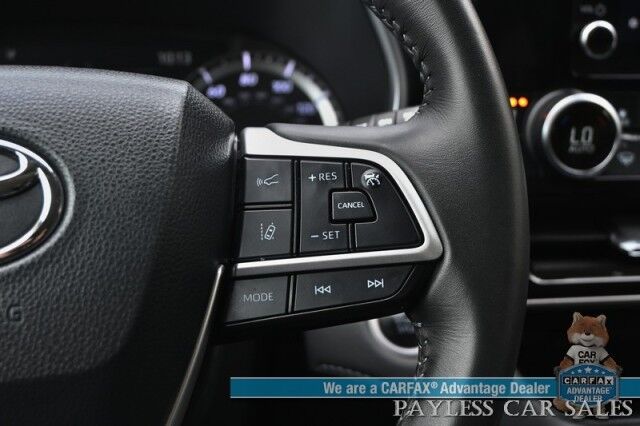 2024 Toyota Highlander XLE / AWD / Power & Heated Leather Seats / Sunroof / Adaptive Cruise / Lane Watch & Blind Spot / Apple CarPlay & Android Auto / Captain Chairs / 3rd Row / Back Up Cam / Only 23K Miles / 1-Owner Anchorage AK
