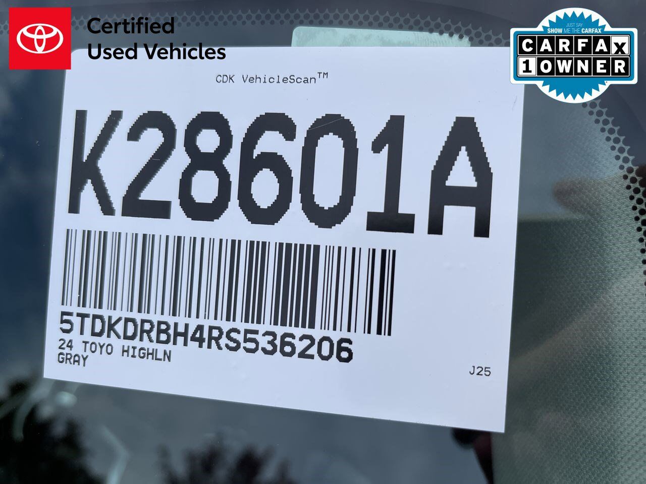 2024 Toyota Highlander XLE White River Junction VT