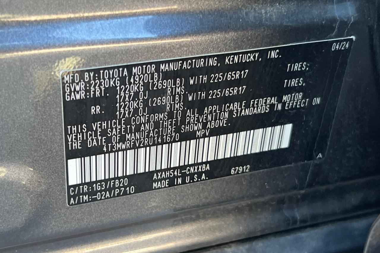 2024 Toyota RAV4 Hybrid LE Roseville CA