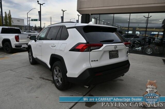 2024 Toyota RAV4 XLE / AWD / Auto Start / Power & Heated Seats / Heated Steering / Adaptive Cruise Control / Lane Departure & Blind Spot Alert / Apple CarPlay & Android Auto / Back Up Camera / Keyless Entry & Start / 1-Owner Anchorage AK 2024 Toyota RAV4 XLE / AWD / Auto Start / Power & Heated Seats / Heated Steering / Adaptive Cruise Control / Lane Departure & Blind Spot Alert / Apple CarPlay & Android Auto / Back Up Camera / Keyless Entry & Start / 1-Owner Anchorage AK