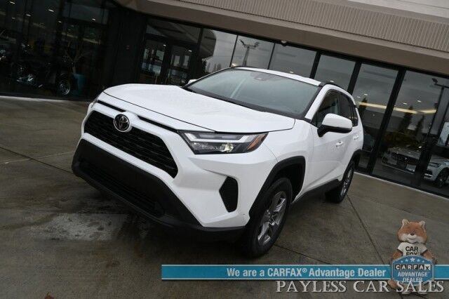 2024 Toyota RAV4 XLE / AWD / Auto Start / Power & Heated Seats / Heated Steering / Adaptive Cruise Control / Lane Departure & Blind Spot Alert / Apple CarPlay & Android Auto / Back Up Camera / Keyless Entry & Start / 1-Owner Anchorage AK