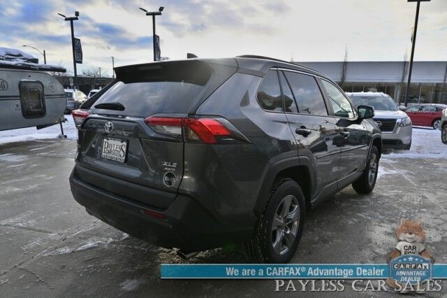 2024 Toyota RAV4 XLE / AWD / Auto Start / Weather Pkg / Power & Heated Cloth Seats / Heated Steering / Adaptive Cruise / Blind Spot & Lane Alert / Apple CarPlay & Android Auto / Back Up Camera / Keyless Entry & Start / 1-Owner Anchorage AK