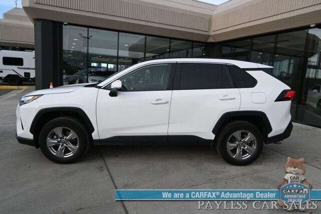 2024 Toyota RAV4 XLE / AWD / Auto Start / Weather Pkg / Power & Heated Cloth Seats / Heated Steering / Adaptive Cruise / Lane Departure & Blind Spot Alert / Apple CarPlay & Android Auto / Back Up Camera / Keyless Entry & Start / 1-Owner Anchorage AK