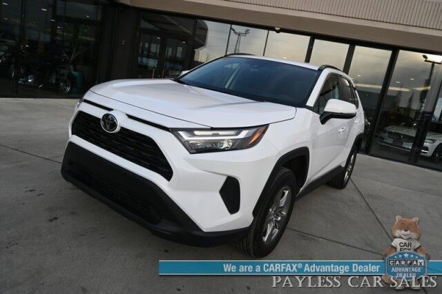 2024 Toyota RAV4 XLE / AWD / Auto Start / Weather Pkg / Power & Heated Cloth Seats / Heated Steering / Adaptive Cruise / Lane Departure & Blind Spot Alert / Apple CarPlay & Android Auto / Back Up Camera / Keyless Entry & Start / 1-Owner Wasilla AK