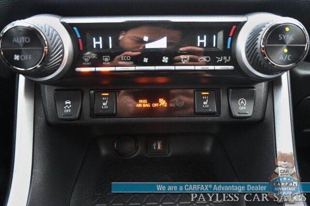 2024 Toyota RAV4 XLE / AWD / Auto Start / Weather Pkg / Power & Heated Cloth Seats / Heated Steering / Adaptive Cruise / Lane Departure & Blind Spot Alert / Apple CarPlay & Android Auto / Back Up Camera / Keyless Entry & Start / 1-Owner Anchorage AK