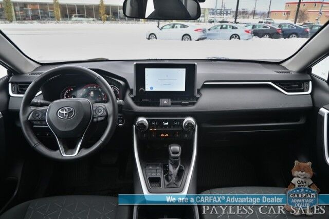 2024 Toyota RAV4 XLE / AWD / Auto Start / Weather Pkg / Power & Heated Cloth Seats / Heated Steering / Adaptive Cruise / Lane Departure & Blind Spot Alert / Apple CarPlay & Android Auto / Back Up Camera / Keyless Entry & Start / 1-Owner Anchorage AK