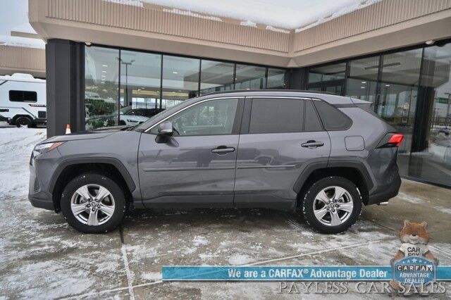 2024 Toyota RAV4 XLE / AWD / Auto Start / Weather Pkg / Power & Heated Cloth Seats / Heated Steering / Adaptive Cruise / Lane Departure & Blind Spot Alert / Apple CarPlay & Android Auto / Back Up Camera / Keyless Entry & Start / 1-Owner