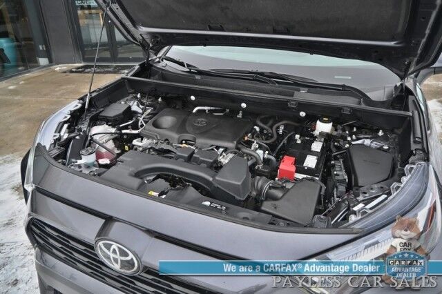 2024 Toyota RAV4 XLE / AWD / Auto Start / Weather Pkg / Power & Heated Cloth Seats / Heated Steering / Adaptive Cruise / Lane Departure & Blind Spot Alert / Apple CarPlay & Android Auto / Back Up Camera / Keyless Entry & Start / 1-Owner Anchorage AK