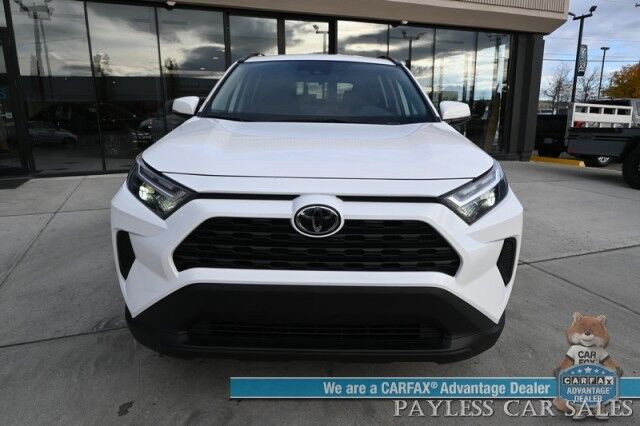2024 Toyota RAV4 XLE / AWD / Auto Start / Weather Pkg / Power & Heated Cloth Seats / Heated Steering / Adaptive Cruise / Lane Departure & Blind Spot Alert / Apple CarPlay & Android Auto / Back Up Camera / Keyless Entry & Start / 1-Owner Anchorage AK