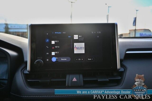 2024 Toyota RAV4 XLE / AWD / Auto Start / Weather Pkg / Power & Heated Cloth Seats / Heated Steering / Adaptive Cruise / Lane Departure & Blind Spot Alert / Apple CarPlay & Android Auto / Back Up Camera / Keyless Entry & Start / 1-Owner Anchorage AK