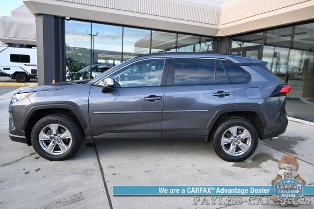 2024 Toyota RAV4 XLE / AWD / Auto Start / Weather Pkg / Power & Heated Cloth Seats / Heated Steering / Adaptive Cruise / Lane Departure & Blind Spot Alert / Apple CarPlay & Android Auto / Back Up Camera / Keyless Entry & Start / 1-Owner