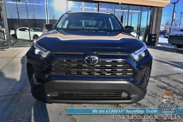 2024 Toyota RAV4 XLE / AWD / Auto Start / Weather Pkg / Power & Heated Cloth Seats / Heated Steering / Adaptive Cruise / Lane Departure & Blind Spot Alert / Apple CarPlay & Android Auto / Back Up Camera / Keyless Entry & Start / 1-Owner