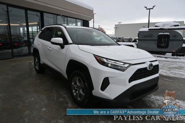 2024 Toyota RAV4 XLE / AWD / Auto Start / Weather Pkg / Power & Heated Cloth Seats / Heated Steering / Adaptive Cruise / Lane Departure & Blind Spot Alert / Apple CarPlay & Android Auto / Back Up Camera / Keyless Entry & Start / 1-Owner Anchorage AK