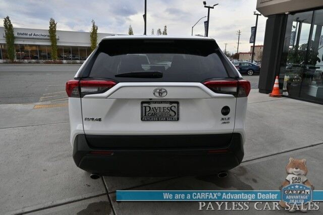 2024 Toyota RAV4 XLE / AWD / Auto Start / Weather Pkg / Power & Heated Cloth Seats / Heated Steering / Adaptive Cruise / Lane Departure & Blind Spot Alert / Apple CarPlay & Android Auto / Back Up Camera / Keyless Entry & Start / 1-Owner Anchorage AK