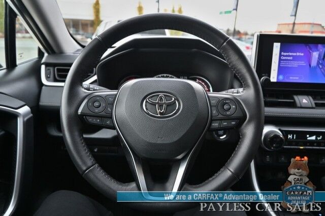 2024 Toyota RAV4 XLE / AWD / Auto Start / Weather Pkg / Power & Heated Cloth Seats / Heated Steering / Adaptive Cruise / Lane Departure & Blind Spot Alert / Apple CarPlay & Android Auto / Back Up Camera / Keyless Entry & Start / 1-Owner Anchorage AK