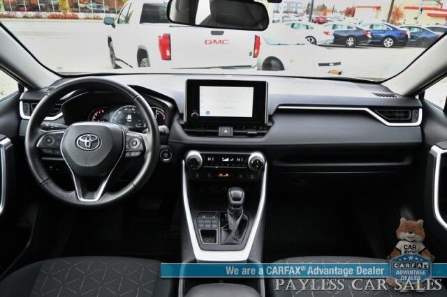 2024 Toyota RAV4 XLE / AWD / Auto Start / Weather Pkg / Power & Heated Cloth Seats / Heated Steering / Adaptive Cruise / Lane Departure & Blind Spot Alert / Apple CarPlay & Android Auto / Back Up Camera / Keyless Entry & Start / 1-Owner Anchorage AK