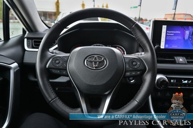 2024 Toyota RAV4 XLE / AWD / Auto Start / Weather Pkg / Power & Heated Cloth Seats / Heated Steering / Adaptive Cruise / Lane Departure & Blind Spot Alert / Apple CarPlay & Android Auto / Back Up Camera / Keyless Entry & Start / 1-Owner Anchorage AK
