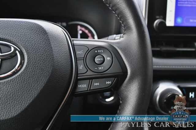 2024 Toyota RAV4 XLE / AWD / Auto Start / Weather Pkg / Power & Heated Cloth Seats / Heated Steering / Adaptive Cruise / Lane Departure & Blind Spot Alert / Apple CarPlay & Android Auto / Back Up Camera / Keyless Entry & Start / 1-Owner Anchorage AK