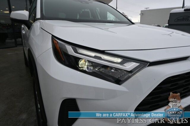 2024 Toyota RAV4 XLE / AWD / Auto Start / Weather Pkg / Power & Heated Cloth Seats / Heated Steering / Adaptive Cruise / Lane Departure & Blind Spot Alert / Apple CarPlay & Android Auto / Back Up Camera / Keyless Entry & Start / 1-Owner Anchorage AK