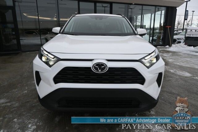 2024 Toyota RAV4 XLE / AWD / Auto Start / Weather Pkg / Power & Heated Cloth Seats / Heated Steering / Adaptive Cruise / Lane Departure & Blind Spot Alert / Apple CarPlay & Android Auto / Back Up Camera / Keyless Entry & Start / 1-Owner Anchorage AK