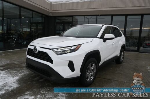 2024 Toyota RAV4 XLE / AWD / Auto Start / Weather Pkg / Power & Heated Cloth Seats / Heated Steering / Adaptive Cruise / Lane Departure & Blind Spot Alert / Apple CarPlay & Android Auto / Back Up Camera / Keyless Entry & Start / 1-Owner Anchorage AK