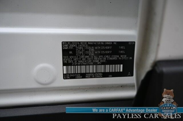 2024 Toyota RAV4 XLE / AWD / Auto Start / Weather Pkg / Power & Heated Cloth Seats / Heated Steering / Adaptive Cruise / Lane Departure & Blind Spot Alert / Apple CarPlay & Android Auto / Back Up Camera / Keyless Entry & Start / 1-Owner Anchorage AK 2024 Toyota RAV4 XLE / AWD / Auto Start / Weather Pkg / Power & Heated Cloth Seats / Heated Steering / Adaptive Cruise / Lane Departure & Blind Spot Alert / Apple CarPlay & Android Auto / Back Up Camera / Keyless Entry & Start / 1-Owner Anchorage AK