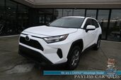 2024 Toyota RAV4 XLE / AWD / Auto Start / Weather Pkg / Power & Heated Cloth Seats / Heated Steering / Adaptive Cruise / Lane Departure & Blind Spot Alert / Apple CarPlay & Android Auto / Back Up Camera / Keyless Entry & Start / 1-Owner