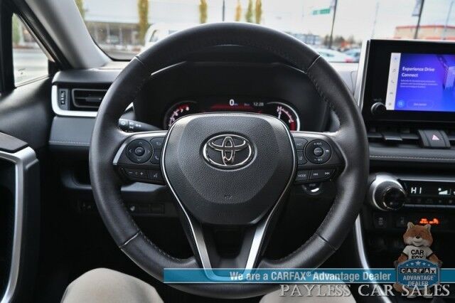 2024 Toyota RAV4 XLE / AWD / Auto Start / Weather Pkg / Power & Heated Cloth Seats / Heated Steering / Adaptive Cruise / Lane Departure & Blind Spot Alert / Apple CarPlay & Android Auto / Back Up Camera / Keyless Entry & Start / 1-Owner Anchorage AK