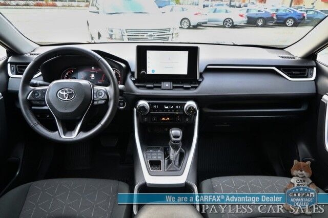 2024 Toyota RAV4 XLE / AWD / Auto Start / Weather Pkg / Power & Heated Cloth Seats / Heated Steering / Adaptive Cruise / Lane Departure & Blind Spot Alert / Apple CarPlay & Android Auto / Back Up Camera / Keyless Entry & Start / 1-Owner Anchorage AK