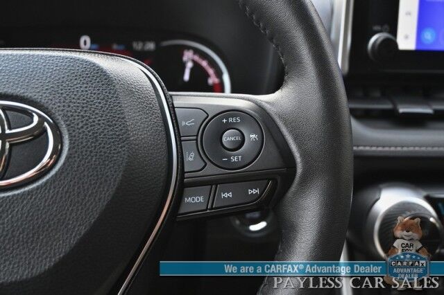 2024 Toyota RAV4 XLE / AWD / Auto Start / Weather Pkg / Power & Heated Cloth Seats / Heated Steering / Adaptive Cruise / Lane Departure & Blind Spot Alert / Apple CarPlay & Android Auto / Back Up Camera / Keyless Entry & Start / 1-Owner Anchorage AK
