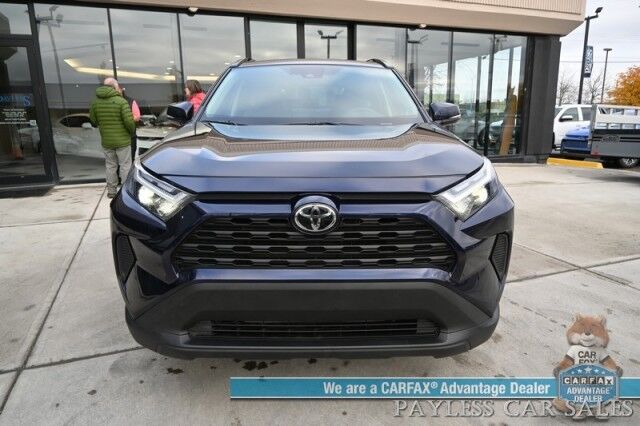 2024 Toyota RAV4 XLE / AWD / Auto Start / Weather Pkg / Power & Heated Cloth Seats / Heated Steering / Adaptive Cruise / Lane Departure & Blind Spot Alert / Apple CarPlay & Android Auto / Back Up Camera / Keyless Entry & Start / 1-Owner Anchorage AK