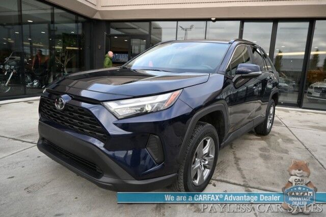 2024 Toyota RAV4 XLE / AWD / Auto Start / Weather Pkg / Power & Heated Cloth Seats / Heated Steering / Adaptive Cruise / Lane Departure & Blind Spot Alert / Apple CarPlay & Android Auto / Back Up Camera / Keyless Entry & Start / 1-Owner Anchorage AK