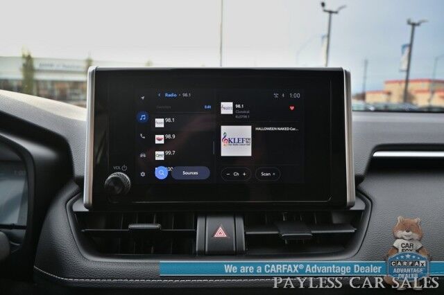2024 Toyota RAV4 XLE / AWD / Auto Start / Weather Pkg / Power & Heated Cloth Seats / Heated Steering / Adaptive Cruise / Lane Departure & Blind Spot Alert / Apple CarPlay & Android Auto / Back Up Camera / Keyless Entry & Start / 1-Owner Anchorage AK