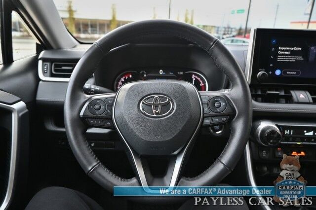 2024 Toyota RAV4 XLE / AWD / Auto Start / Weather Pkg / Power & Heated Cloth Seats / Heated Steering / Adaptive Cruise / Lane Departure & Blind Spot Alert / Apple CarPlay & Android Auto / Back Up Camera / Keyless Entry & Start / 1-Owner Anchorage AK