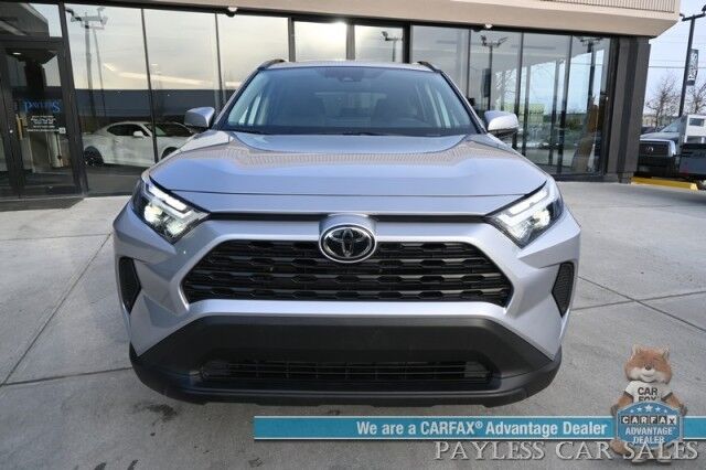2024 Toyota RAV4 XLE / AWD / Auto Start / Weather Pkg / Power & Heated Cloth Seats / Heated Steering / Adaptive Cruise / Lane Departure & Blind Spot Alert / Apple CarPlay & Android Auto / Back Up Camera / Keyless Entry & Start / 1-Owner Anchorage AK