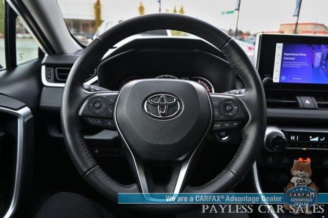 2024 Toyota RAV4 XLE / AWD / Auto Start / Weather Pkg / Power & Heated Cloth Seats / Heated Steering / Adaptive Cruise / Lane Departure & Blind Spot Alert / Apple CarPlay & Android Auto / Back Up Camera / Keyless Entry & Start / 1-Owner Anchorage AK