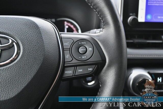 2024 Toyota RAV4 XLE / AWD / Auto Start / Weather Pkg / Power & Heated Cloth Seats / Heated Steering / Adaptive Cruise / Lane Departure & Blind Spot Alert / Apple CarPlay & Android Auto / Back Up Camera / Keyless Entry & Start / 1-Owner Anchorage AK
