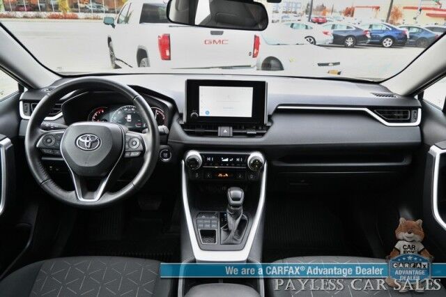 2024 Toyota RAV4 XLE / AWD / Auto Start / Weather Pkg / Power & Heated Cloth Seats / Heated Steering / Adaptive Cruise / Lane Departure & Blind Spot Alert / Apple CarPlay & Android Auto / Back Up Camera / Keyless Entry & Start / 1-Owner Anchorage AK