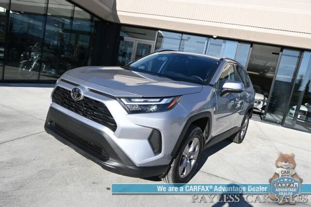 2024 Toyota RAV4 XLE / AWD / Auto Start / Weather Pkg / Power & Heated Seats / Heated Steering / Adaptive Cruise / Lane Depart & Blind Spot / Apple CarPlay & Android Auto / Back Up Cam / Keyless Entry & Start / 33 MPG / 1-Owner Anchorage AK 2024 Toyota RAV4 XLE / AWD / Auto Start / Weather Pkg / Power & Heated Seats / Heated Steering / Adaptive Cruise / Lane Depart & Blind Spot / Apple CarPlay & Android Auto / Back Up Cam / Keyless Entry & Start / 33 MPG / 1-Owner Anchorage AK