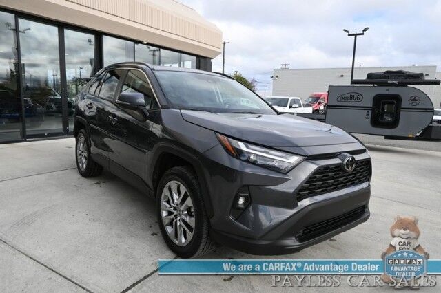 2024 Toyota RAV4 XLE Premium / AWD / Auto Start / Weather Pkg / Power & Heated Leather Seats / Heated Steering / Sunroof / Blind Spot & Lane Alert / Apple CarPlay & Android Auto / Back Up Camera / Power Liftgate / 1-Owner Anchorage AK