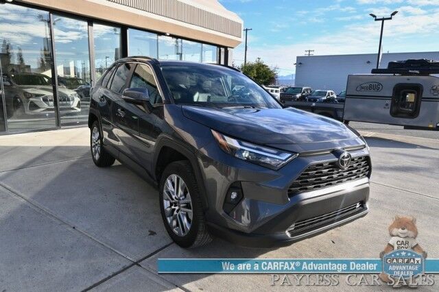 2024 Toyota RAV4 XLE Premium / AWD / Auto Start / Weather Pkg / Power & Heated Leather Seats / Heated Steering / Sunroof / Blind Spot & Lane Alert / Apple CarPlay & Android Auto / Back Up Camera / Power Liftgate / 1-Owner Anchorage AK