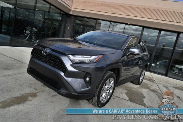 2024 Toyota RAV4 XLE Premium / AWD / Auto Start / Weather Pkg / Power & Heated Leather Seats / Heated Steering / Sunroof / Blind Spot & Lane Alert / Apple CarPlay & Android Auto / Back Up Camera / Power Liftgate / 1-Owner Anchorage AK