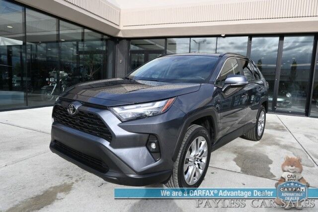 2024 Toyota RAV4 XLE Premium / AWD / Auto Start / Weather Pkg / Power & Heated Leather Seats / Heated Steering / Sunroof / Blind Spot & Lane Alert / Apple CarPlay & Android Auto / Back Up Camera / Power Liftgate / 1-Owner