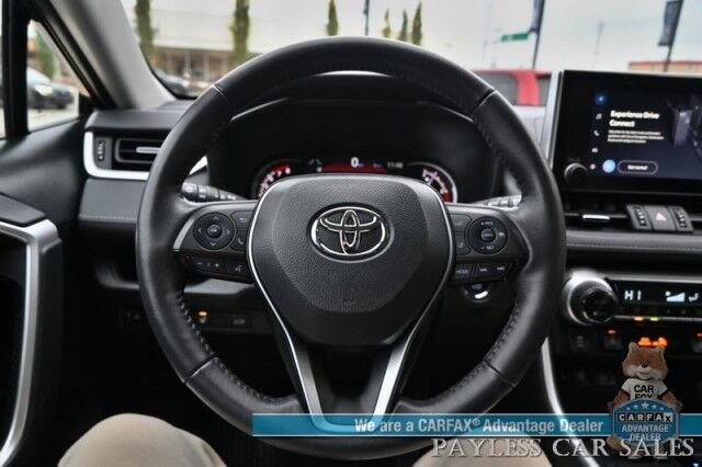 2024 Toyota RAV4 XLE Premium / AWD / Auto Start / Weather Pkg / Power & Heated Leather Seats / Heated Steering / Sunroof / Blind Spot & Lane Alert / Apple CarPlay & Android Auto / Back Up Camera / Power Liftgate / 1-Owner Wasilla AK