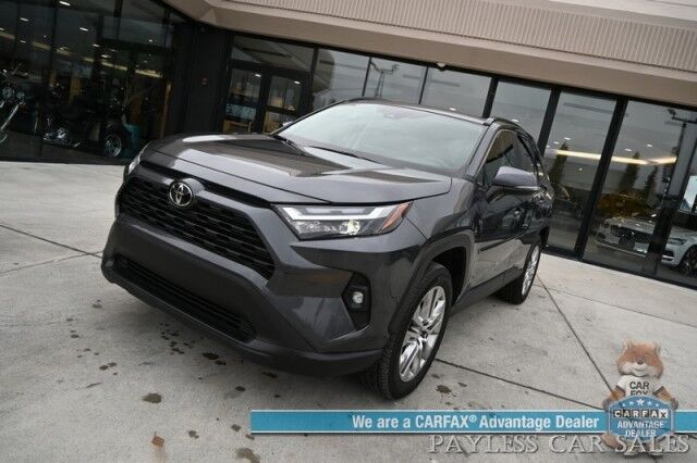 2024 Toyota RAV4 XLE Premium / AWD / Auto Start / Weather Pkg / Power & Heated Leather Seats / Heated Steering / Sunroof / Blind Spot & Lane Alert / Apple CarPlay & Android Auto / Back Up Camera / Power Liftgate / 1-Owner Anchorage AK