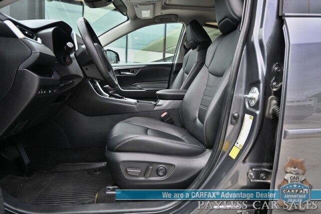 2024 Toyota RAV4 XLE Premium / AWD / Auto Start / Weather Pkg / Power & Heated Leather Seats / Heated Steering / Sunroof / Lane Depart & Blind Spot / Apple CarPlay & Android Auto / Back Up Cam / Keyless Entry & Start / 1-Owner Anchorage AK