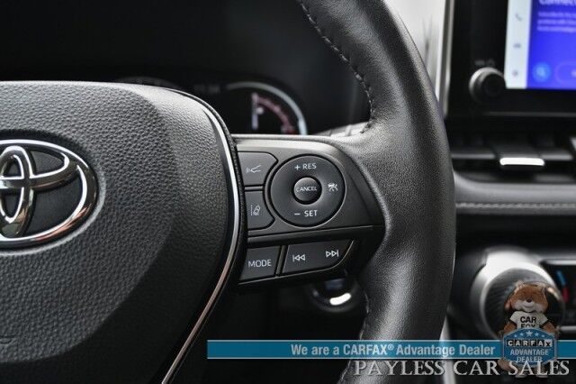 2024 Toyota RAV4 XLE Premium / AWD / Auto Start / Weather Pkg / Power & Heated Leather Seats / Heated Steering / Sunroof / Lane Depart & Blind Spot / Apple CarPlay & Android Auto / Back Up Cam / Keyless Entry & Start / 1-Owner Anchorage AK