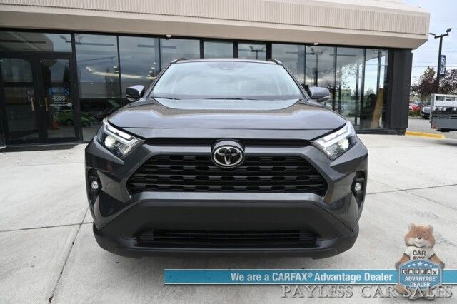2024 Toyota RAV4 XLE Premium / AWD / Auto Start / Weather Pkg / Power & Heated Leather Seats / Heated Steering / Sunroof / Lane Depart & Blind Spot / Apple CarPlay & Android Auto / Back Up Cam / Keyless Entry & Start / 1-Owner Anchorage AK